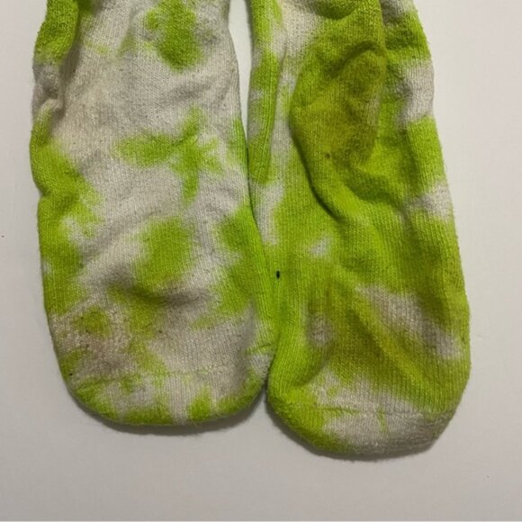 Green Tie-Dye woman’s soccer Socks - Picture 2 of 4